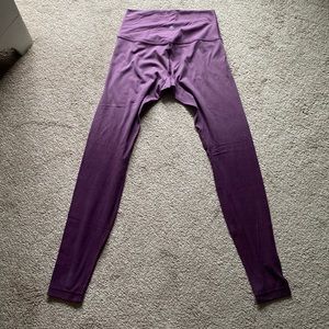 Lululemon align pants-purple ombré